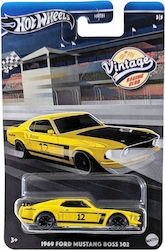 Hot Wheels Vintage Racing Club - 1969 Ford Mustang Boss 302 Car for 3++ Years