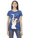 Trussardi Damen T-shirt Bluette