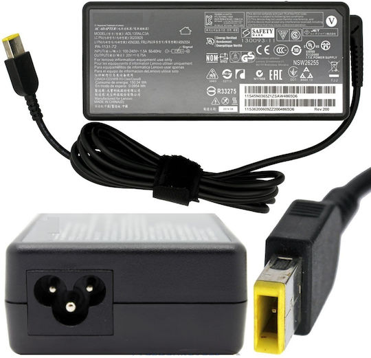 Laptop-Ladegerät 135W 20V 6.75A für Lenovo mit abnehmbarem Netzkabel Bulk