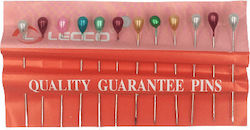 Lecco Safety Pins in Various colors 12pcs