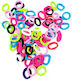 Set Hair Scrunchies 100 Pieces