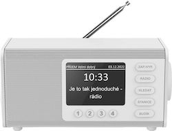 HAMA Tabletop Radio DAB+ White