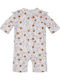Little Dutch Vintage Little Flowers Kids Swimwear One-Piece Beige
