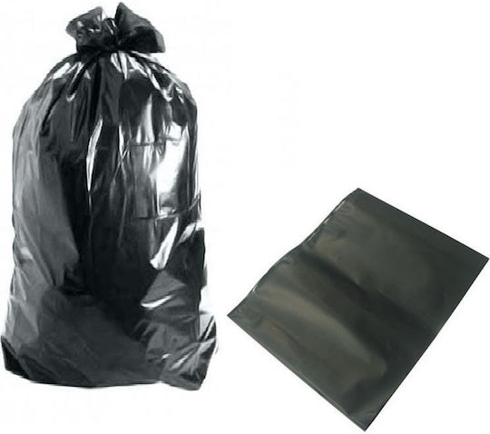 Eydoro Müllbeutel Verstärkt pro Kilogramm (5kg) für Bauschutt 80x110cm Schwarze