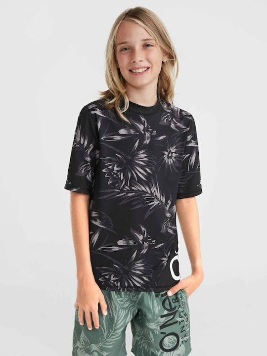 O'Neill Costum de baie pentru copii Rashguard Neagră