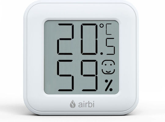 Airbi Digital Termometru & Higrometru pentru utilizare în interior Airbi Digital Termometru & Higrometru pentru utilizare în interior