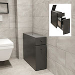 Megapap Bathroom Cabinet L20xW60xH55cm Gray
