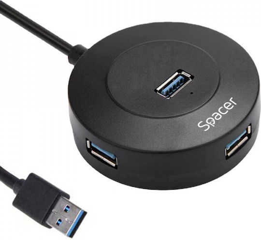 Spacer USB-Hub 4 Anschlüsse USB 3.2 mit USB-A Anschluss