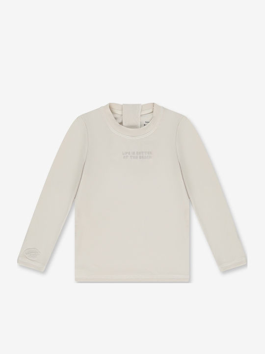 Minene Kinder Badeanzug Langarmshirt Gray