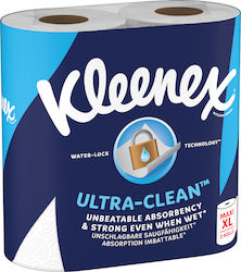 Χαρτί Κουζίνας Ultra Clean Kleenex (2 Ρολά / 300g)
