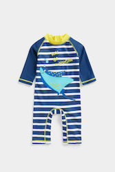 Mothercare Παιδικό Μαγιό Ολόσωμο με Μακρύ Μανίκι Γαλάζιο Mothercare Παιδικό Μαγιό Ολόσωμο με Μακρύ Μανίκι Γαλάζιο