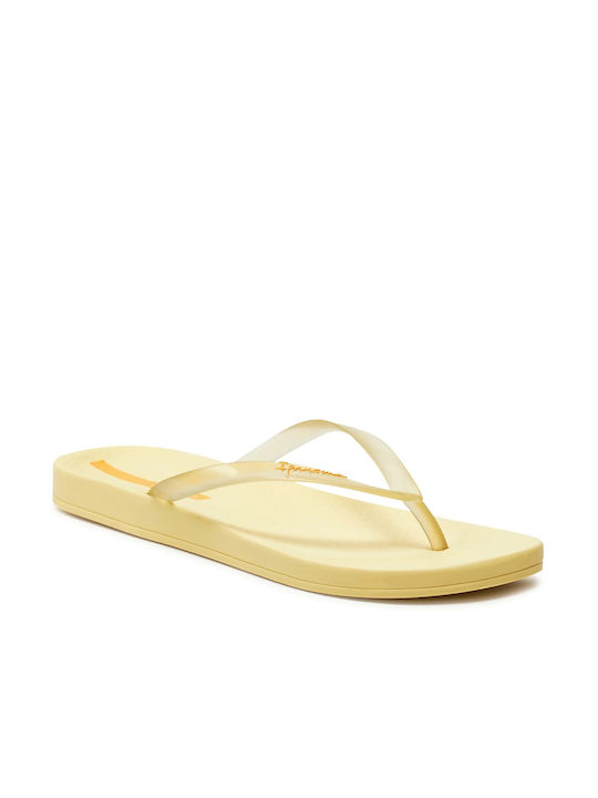 Ipanema Connect Fem Frauen Flip Flops in Gelb Farbe