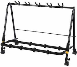 Hercules Plus Display Rack Boden Platzierung Mehrfach-Regal für Gitarren/Bässe