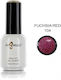 Angelacq Хибриден Лак за Нокти glitter fuchsia red 104 с Glitter 15мл 1бр