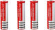 Επαναφορτιζόμενες Μπαταρίες 18650 Li-ion 6800mAh 3.7V 4τμχ
