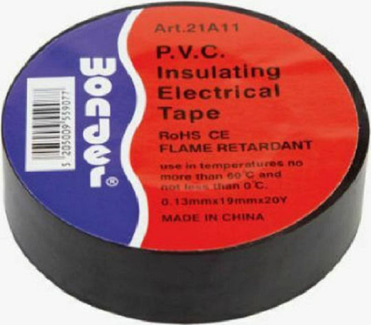 Wonder Insulation Tape 19mm x 20m Black