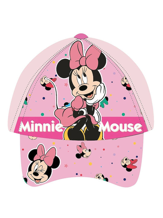 Minnie Mouse Παιδικό Καπέλο Jockey Υφασμάτινο Αντηλιακό