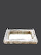 La Vista Wedding Tray made of Metal with Mirror Silver 1pcs