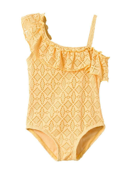 Lil' Atelier Îmbrăcăminte de Înot pentru Copii O singură bucată Yellow