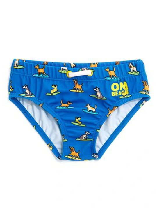 Original Marines Kids Swimwear Swim Briefs Blue