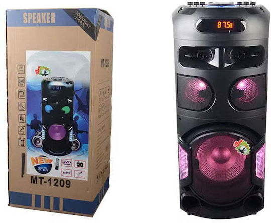 Bluetooth-Lautsprecher 130W mit Radio Schwarz MT-1209