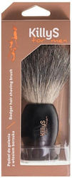 Killys Shaving Brush with Badger Hair Bristles