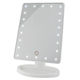 Makeup Mirror with Light 16.5x26cm White