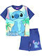 Kinder-Set mit Shorts Sommer 2Stück Blue