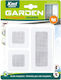 Self-Adhesive Screen Repair Tapes White 4pcs 5200629