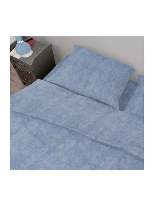 Dimcol Bettwäsche-Set Einzel 160x240cm. Premium...