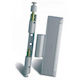 Cal Doublex S Lock for Hinged Doors Silver