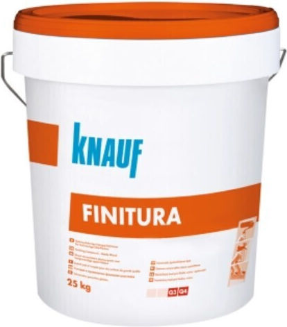 Knauf Finitura Putty Filler White 6kg