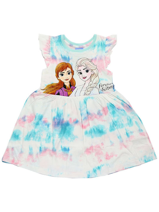 Disney Παιδικό Φόρεμα Κοντομάνικο Πολύχρωμο