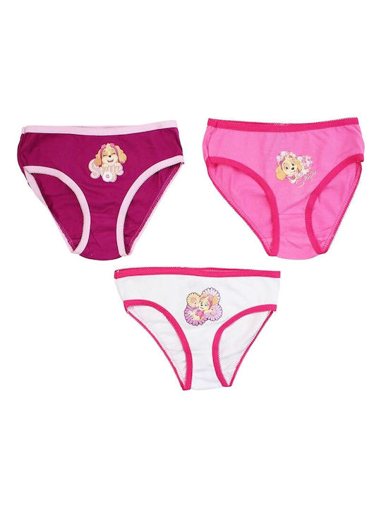 Setino Set of Kids' Briefs Pink