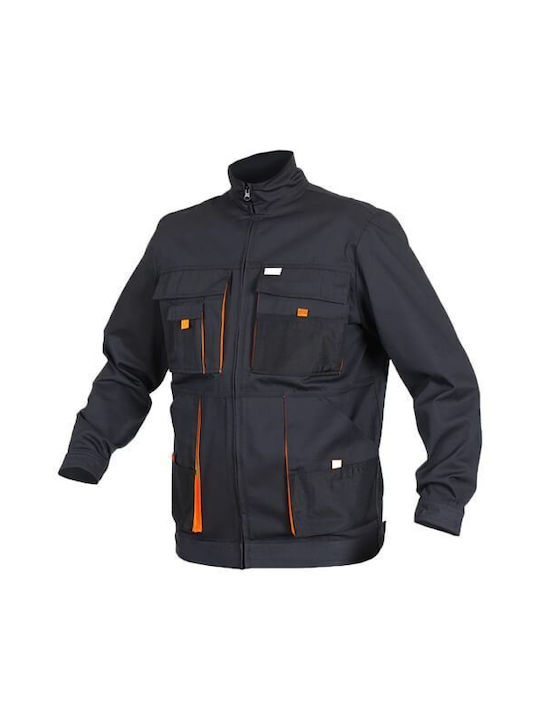 Sara Workwear Work Jacket Gray