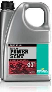 Motorex Power Synt Synthetic Motorcycle Oil for Four-Stroke Engines 10W-60 4lt