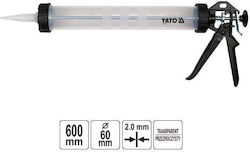 Yato YT-67571 Πιστόλι Σιλικόνης Κλειστού Τύπου 600ml