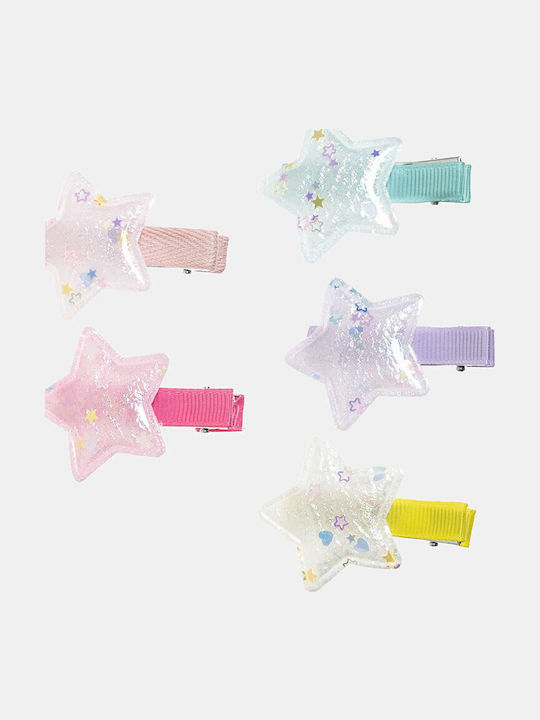 Alouette Set of Kids Hair Clips with Hair Clip Star 5pcs