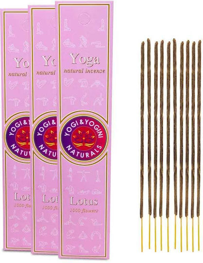 Hochwertige Räucherstäbchen Yoga Lotus 20g Vanilleduft