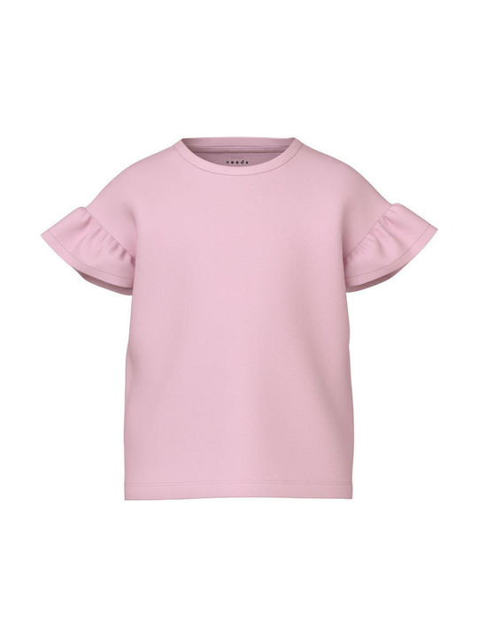 Name It Kids Blouse Short Sleeve Pink