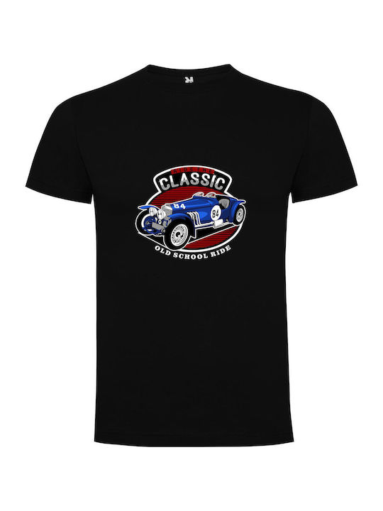 iLovePrints Vintage Speed Demon Logo T-shirt Black