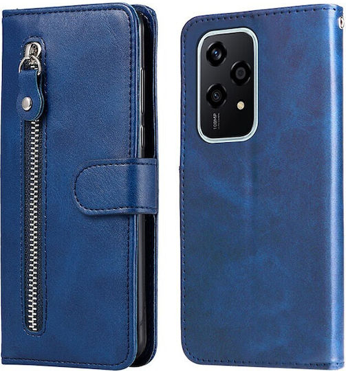 Zipper Wallet Albastru (Honor 200 Lite 5G)