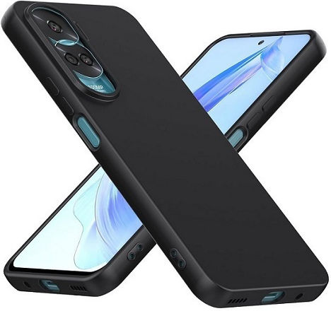 Soft Back Cover Silicon Negru (Honor 90 Lite - Onoare 90 Lite)