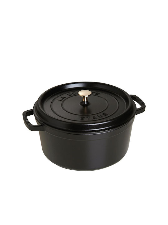 Staub La Cocotte Tiefe Gusseisen Kochtopf aus Gusseisen 2.6lt / 22cm