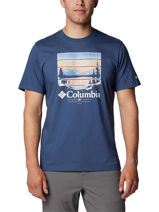 Path Lake Ii T-shirt Μπλε