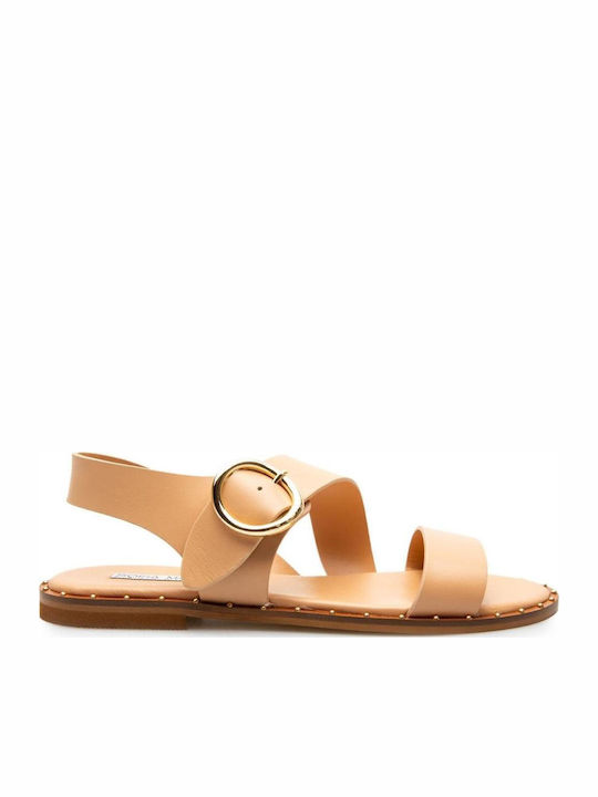 Sofia Manta Leder Flache Sandalen für Damen Car...
