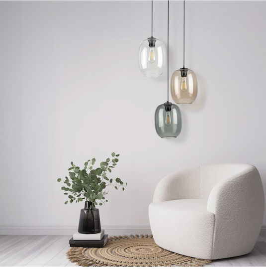 TK Lighting Κρεμαστό Φωτιστικό Πολύχρωμο με Ντουί E27 45εκ.