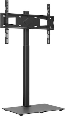 vidaXL 379565 TV Mount Floor with Arm up to 65" Black