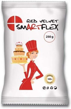 Smartflex Sugarpaste 250gr Red