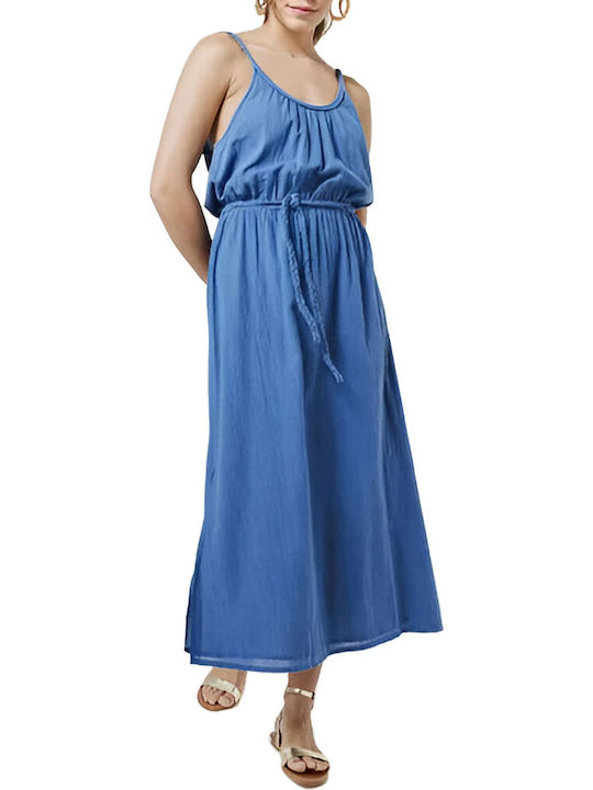 C'est Beau La Vie Maxi Rochie Blue